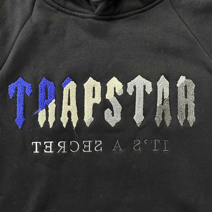 Trapstar Blue Embroidered Hoodie