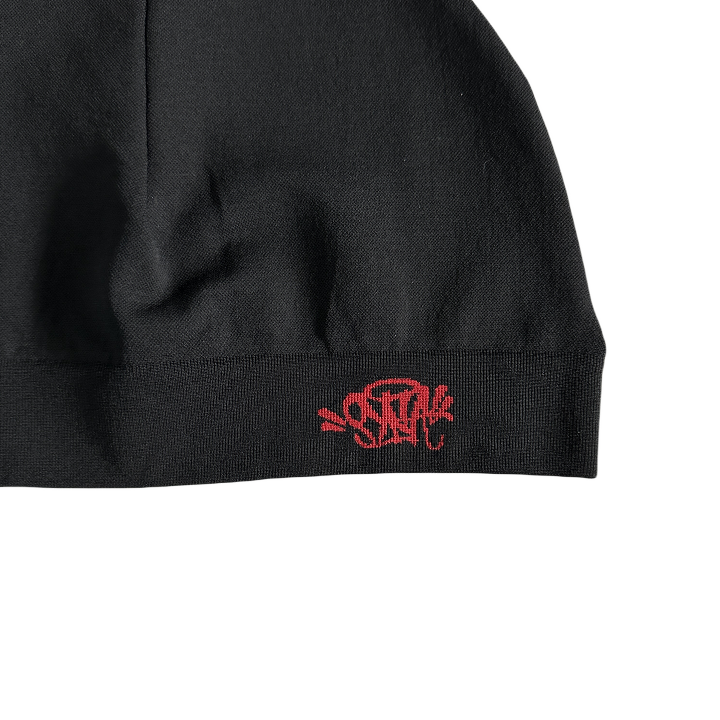 Bérets Casquette de Course Syna World Logo Crâne Chapeau Tricot Bonnet Hommes Femmes Y2k Chaud Bonnets SY Sans Couture Chapeau Froid - Bleu/Blanc