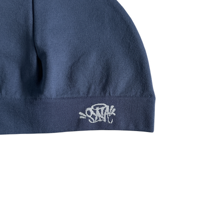 Berets Running Cap Syna World Logo Skull Hat Knitting Beanie Men‘s Women’s Y2k Warm Beanies SY Seamless Cold Hat - White