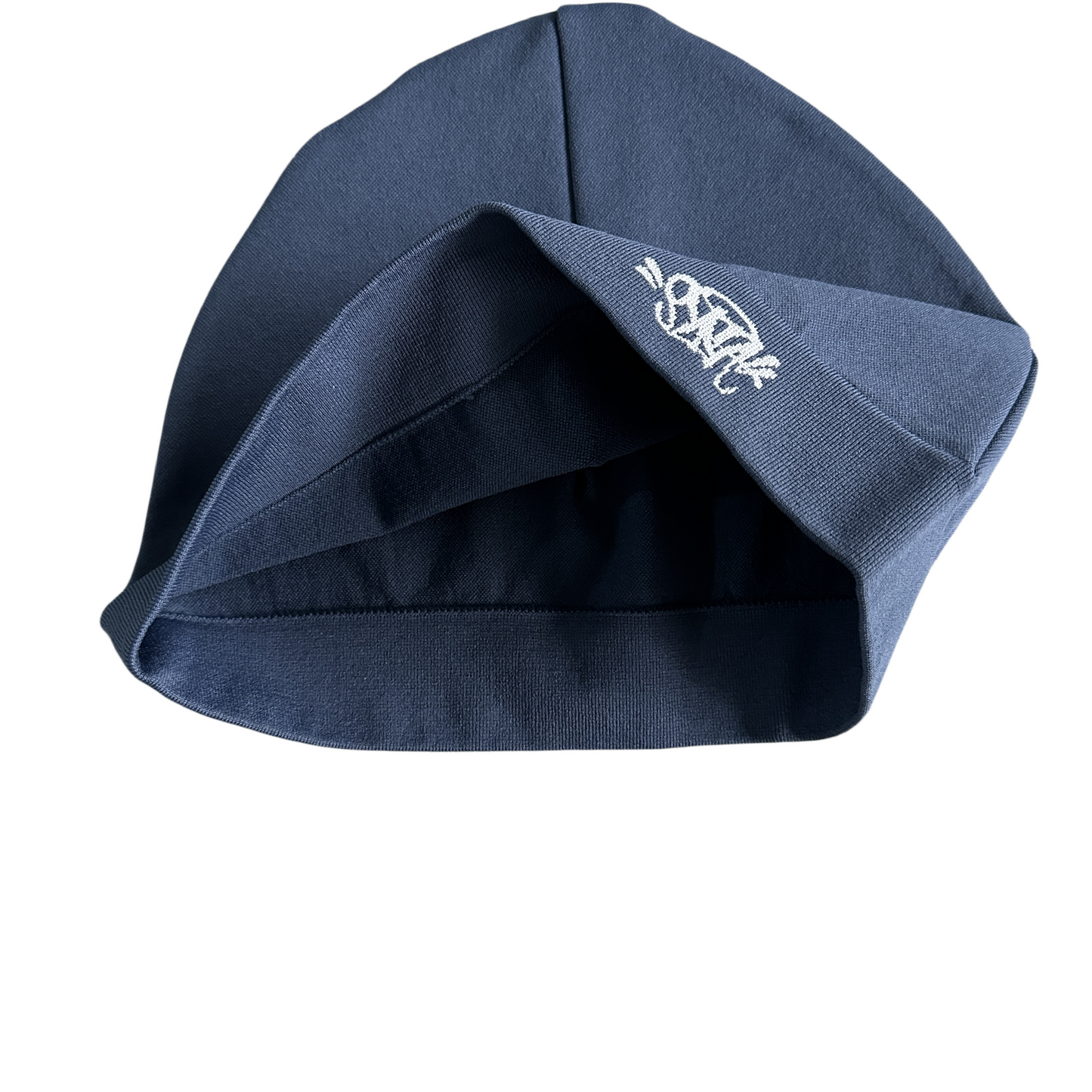 Bérets Casquette de Course Syna World Logo Crâne Chapeau Tricot Bonnet Hommes Femmes Y2k Bonnets Chauds SY Sans Couture Chapeau Froid - Blanc