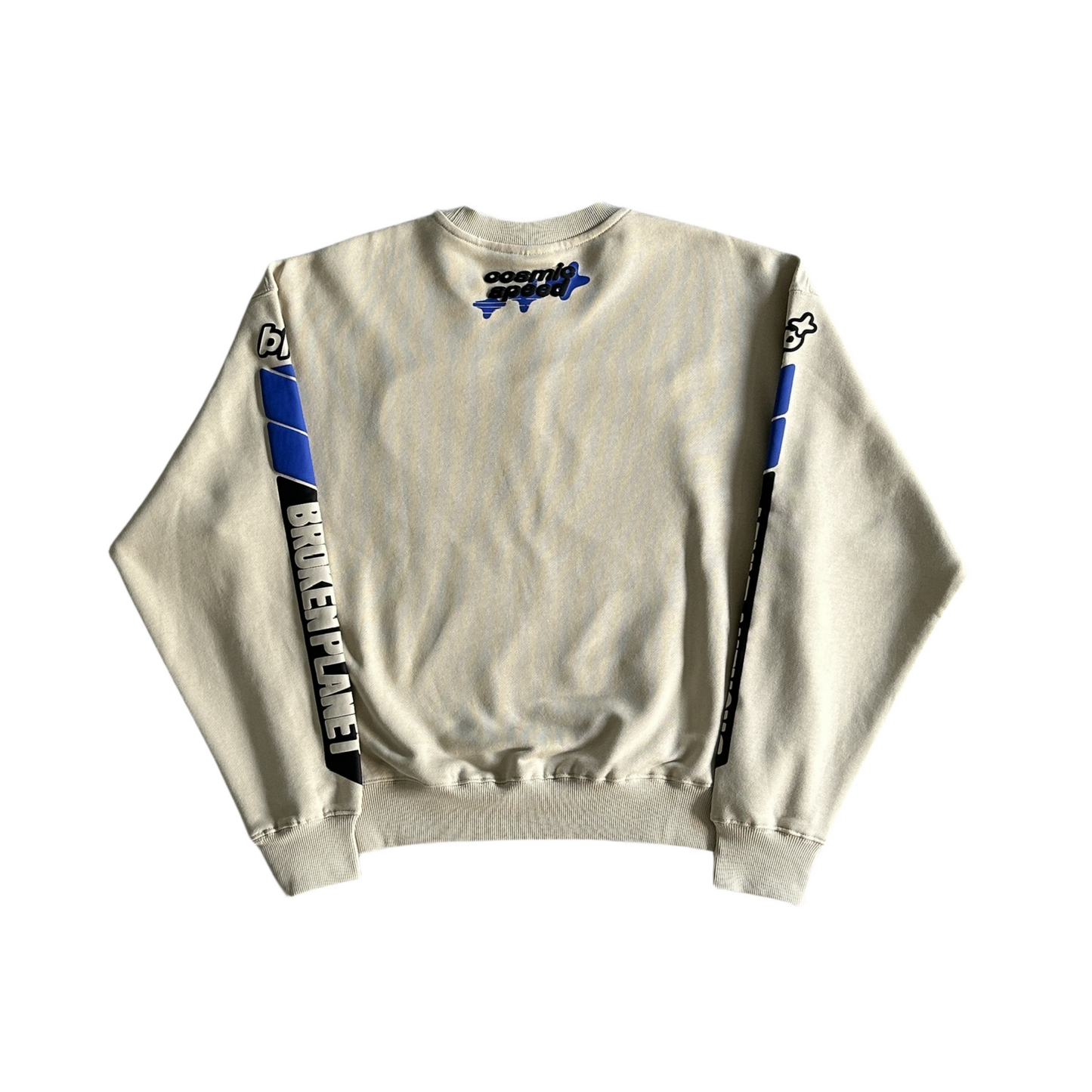 Broken Planet ‘BP Performance’ Hoodie Casual Streetwear Crewneck Long-sleeved Sweatshirt - Bone/White