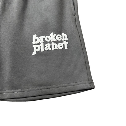 Broken Planet Basics Short Pantalon de survêtement décontracté - Gris