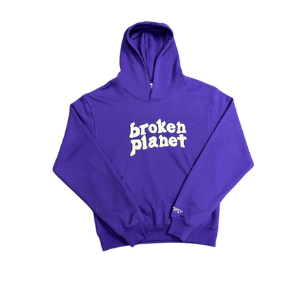 Broken Planet Hoodie And Trousers Tracksuits - Purple