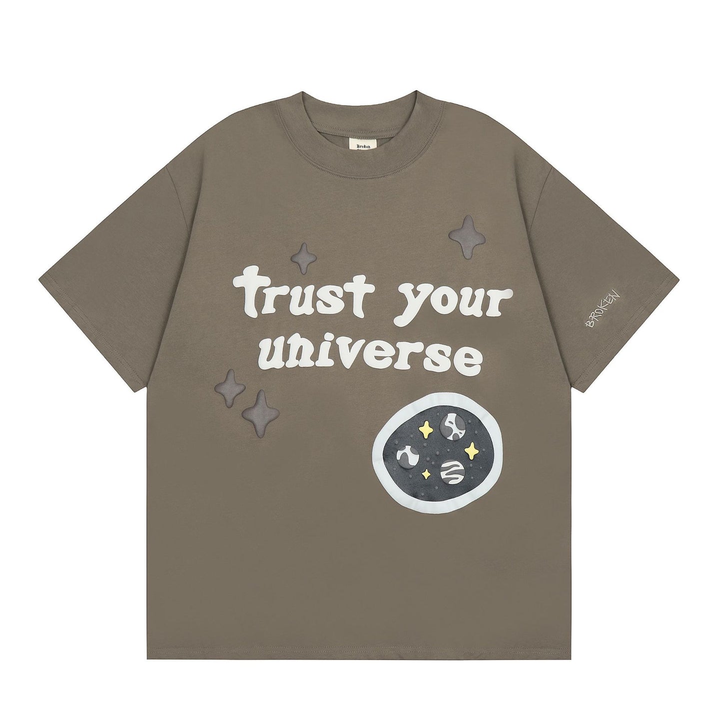 Broken Planet Men's Women's T-shirt 'trust your universe' Tee