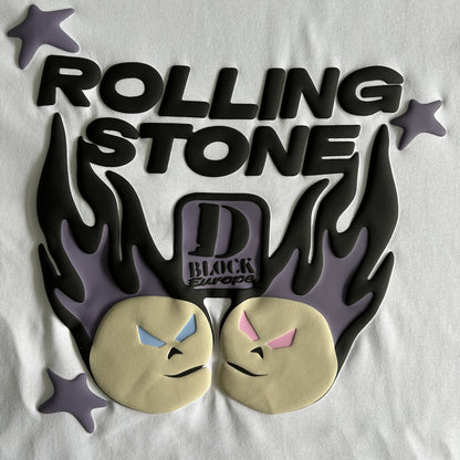 Broken Planet Rolling Stone T-shirt Pull Haut à manches courtes