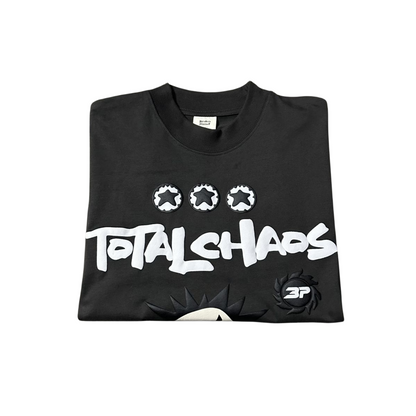 Broken Planet 'TOTAL CHAOS' Tee Casual Streetwear Short Sleeve T-shirt - Black