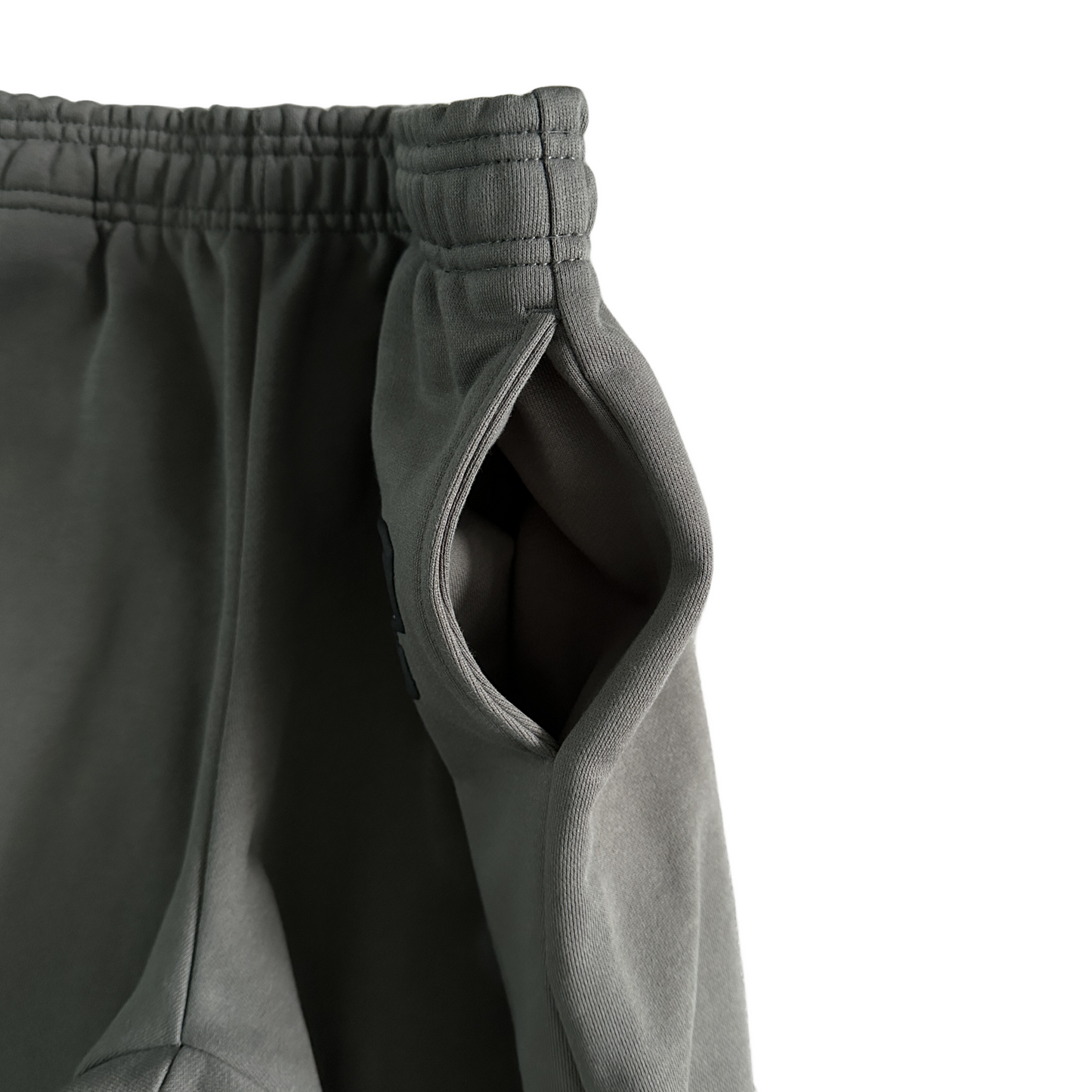 Broken Planet Wide-leg Sweatpants ‘Dark Hours Vol.3’ Drop Pants- Gunmetal Gray