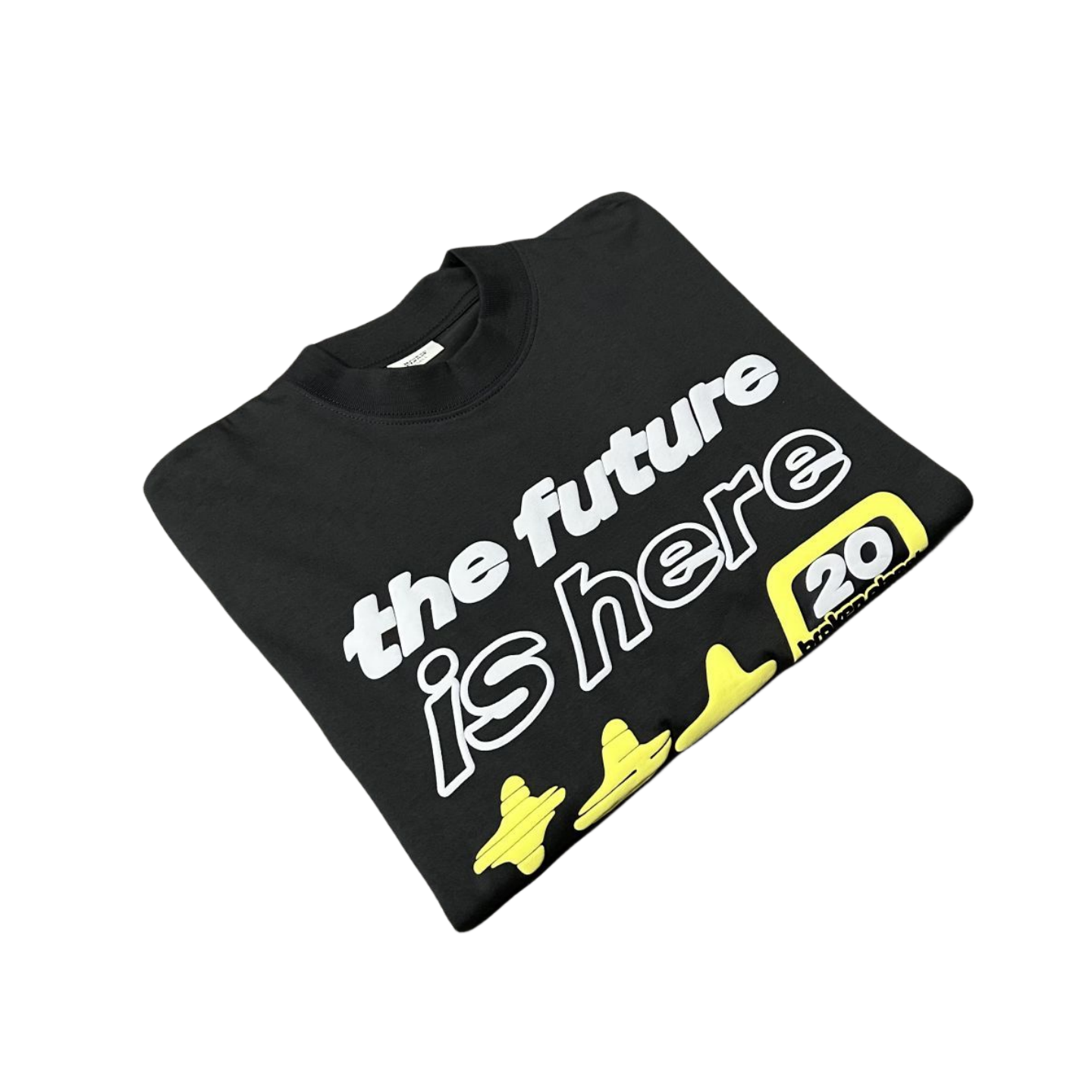 Planète Brisée «l'avenir est ici» T-shirt Streetwear décontracté à manches courtes pour hommes et femmes