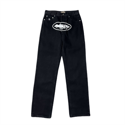 Corteiz Corteiz Alcatraz Baggy Denim Jeans Men's Women's Unisex Pants