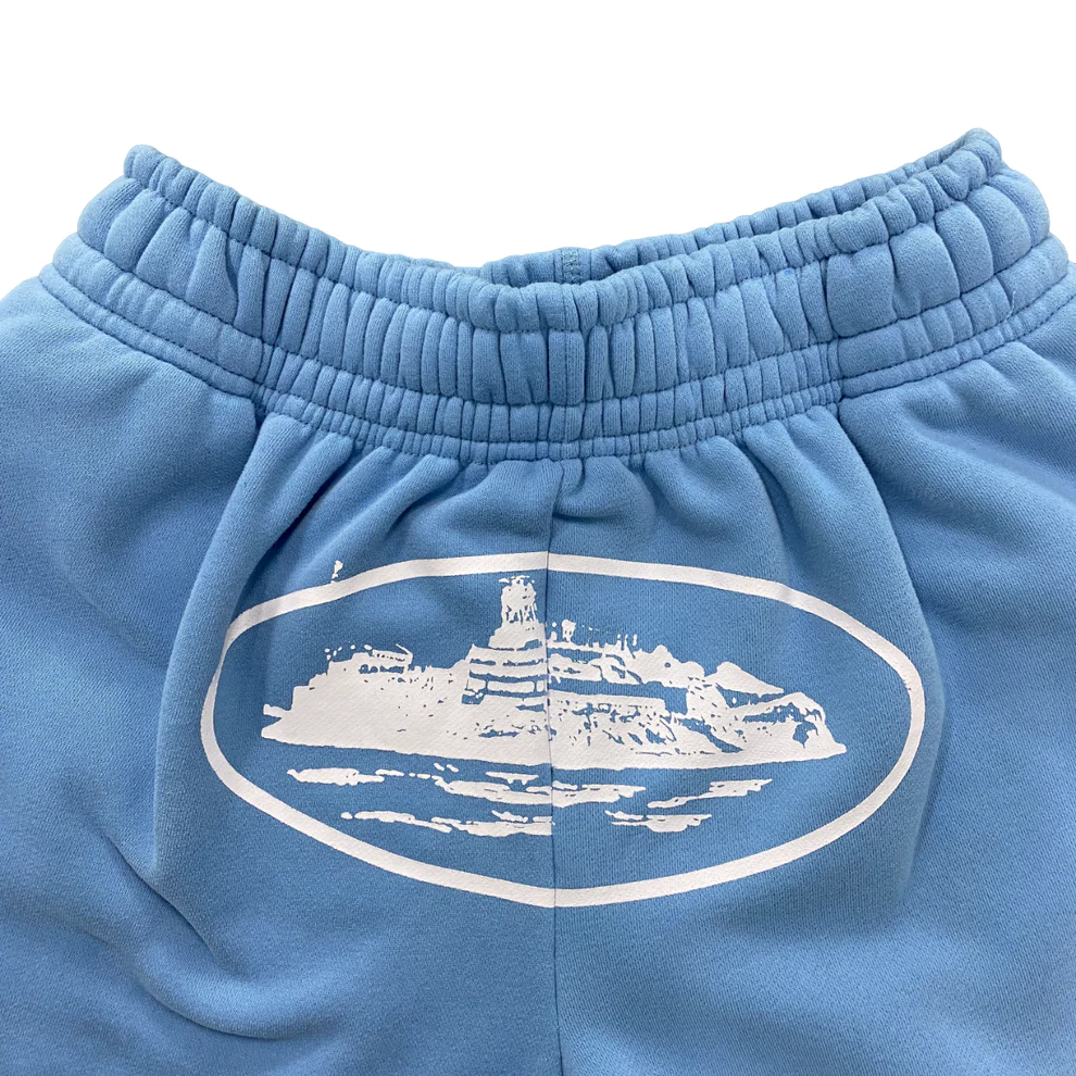 Corteiz Alcatraz Classic Shorts - BABY BLUE