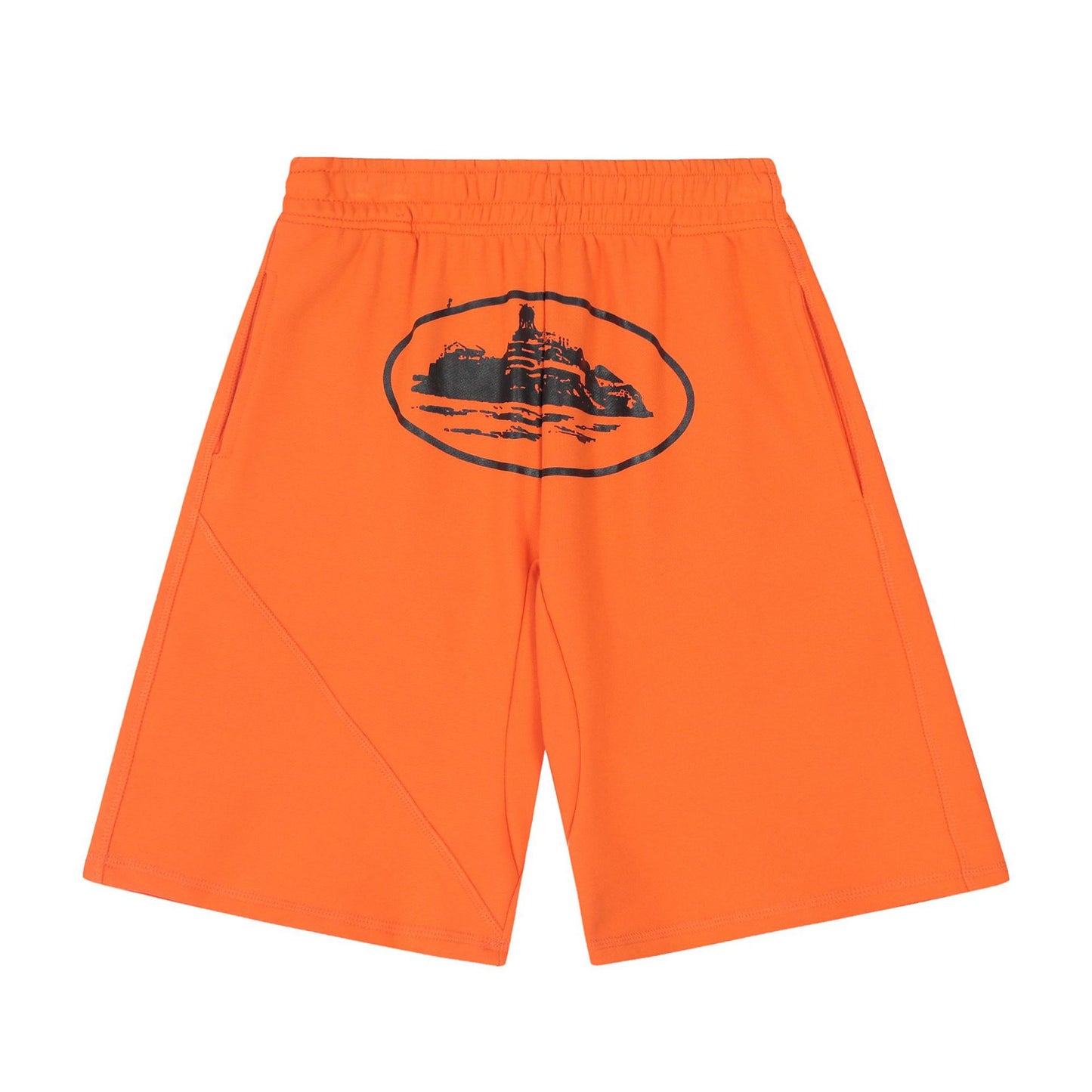 Corteiz Alcatraz Classic Shorts - Orange