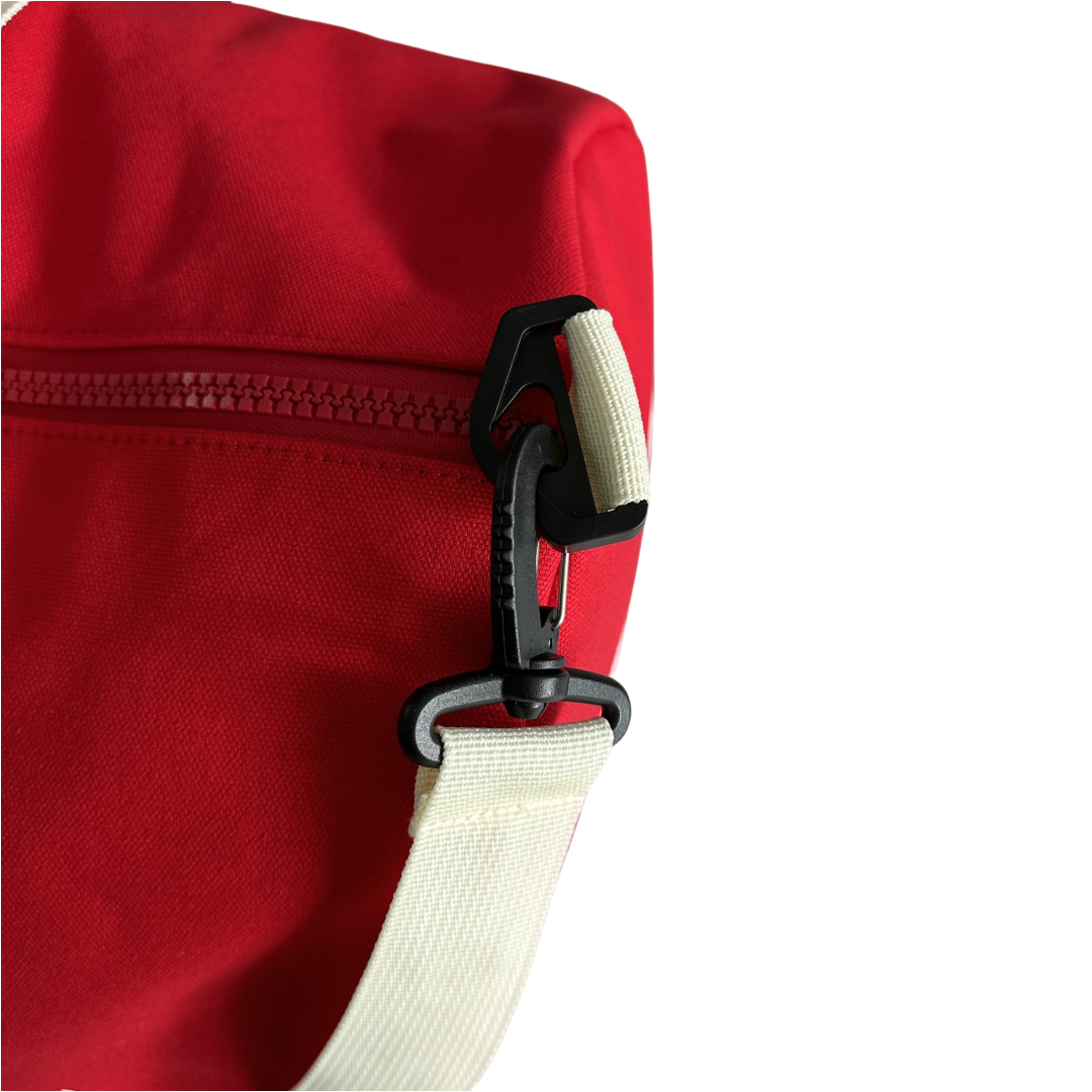 Corteiz Alcatraz Duffle Bag Crossbody Sports Bag - Red