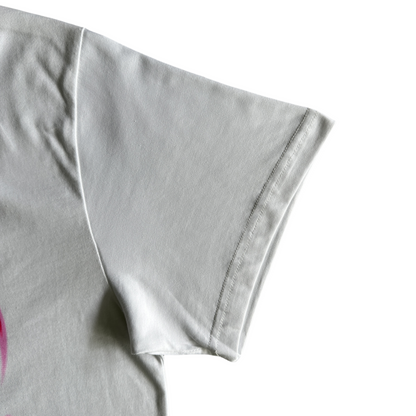 Corteiz T-shirt à manches courtes Corteiz Alcatraz Heart Tee - BLANC/ROSE