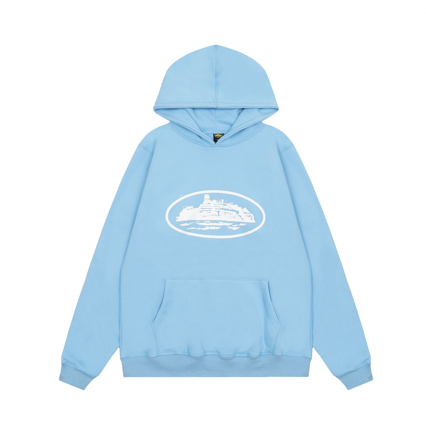 Corteiz Alcatraz Hoodie Hooded Long Sleeve Sweatshirt - NAVY BLUE