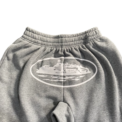 Pantalon de jogging Corteiz Alcatraz pour homme et femme - GRIS