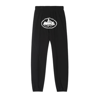 Corteiz Alcatraz Pants Men's and Women's Trousers - BLACK