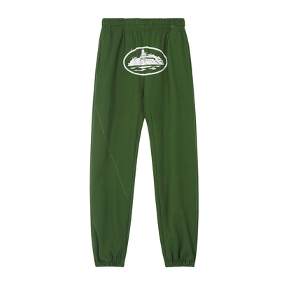 Corteiz Alcatraz Sweat À Capuche Et Pantalon Survêtements - Vert