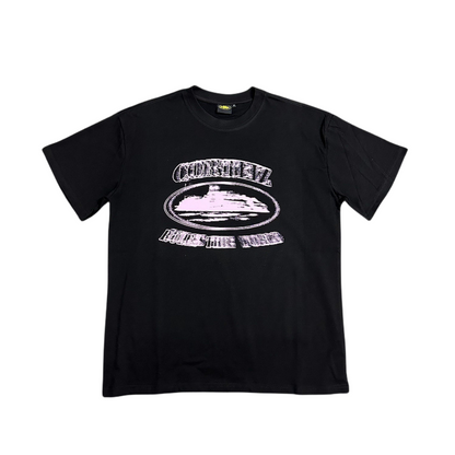Corteiz Alcatraz Phantom Tee Short sleeve T-shirt - BLACK/PINK