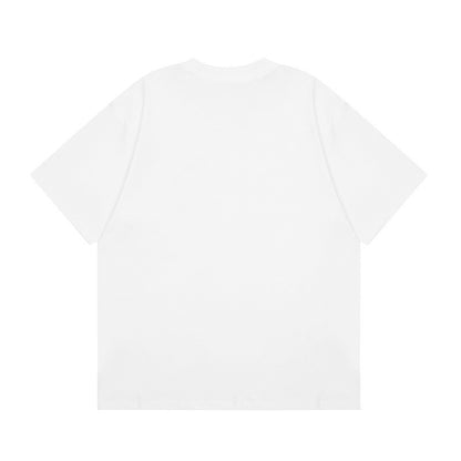 T-shirt à manche courte Corteiz Alcatraz Round Grass Tee - Blanc