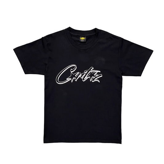 Corteiz Allstarz Gradient Carni Tee Short sleeve T-shirt - BLACK/WHITE