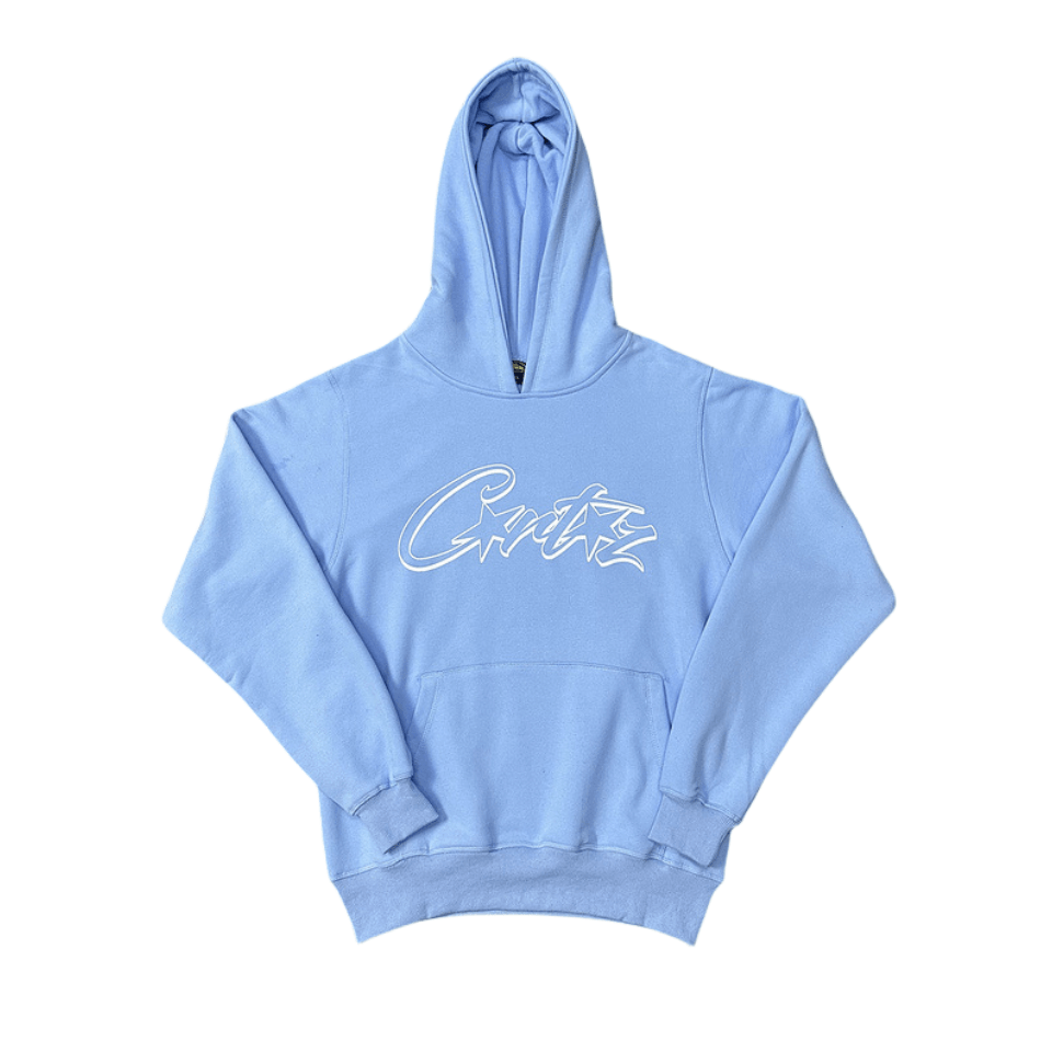 Sweat à capuche Corteiz Allstarz - BLEU BÉBÉ