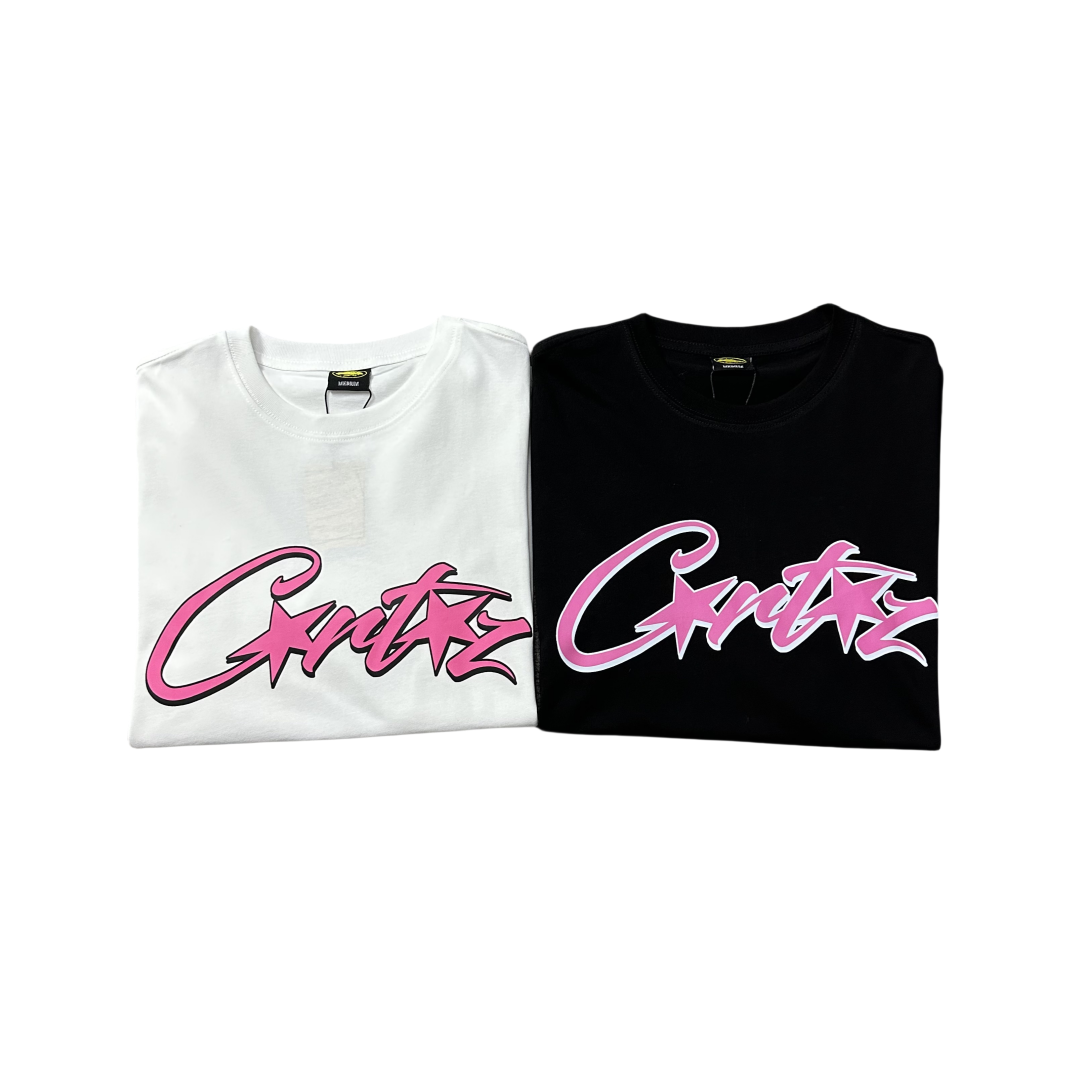 Corteiz Allstarz Tee Men's Women's Unisex Streetwear T-shirt - Black