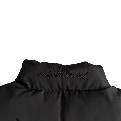 Corteiz Bolo Puffer Jacket - TRIPLE BLACK