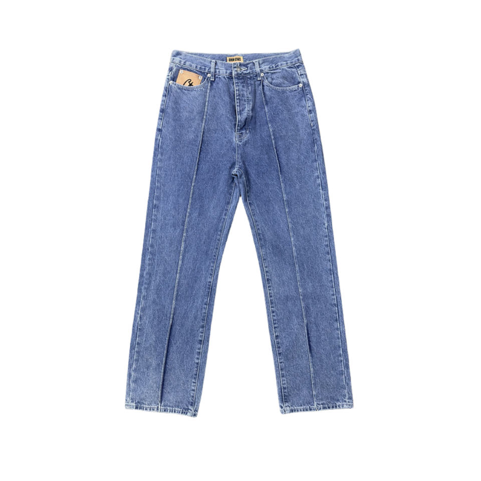 Corteiz C-Star Denim Trucker Jacket And Jeans Tracksuits – hipstersbuy