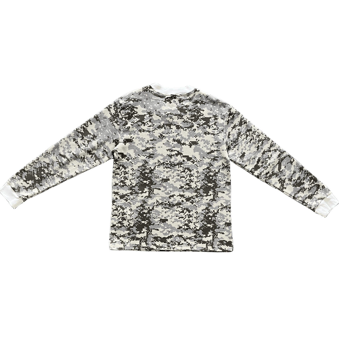 Corteiz Camo Alcatraz Waffle Long Sleeve Tee - Hipstersbuy