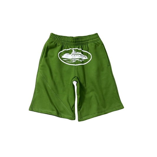 Corteiz Classic Alcatraz Shorts - Green