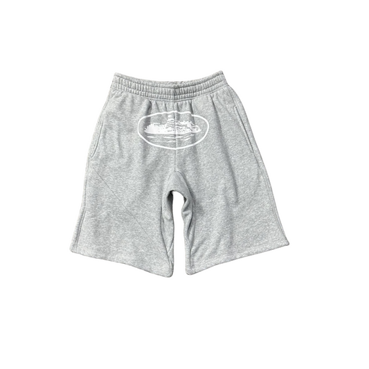 Corteiz Classic Alcatraz Shorts - Grey