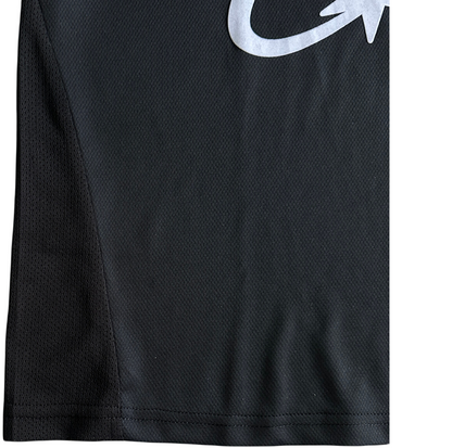 Corteiz Club RTW Football Jersey T-shirt Short Sleeve Tee - Black