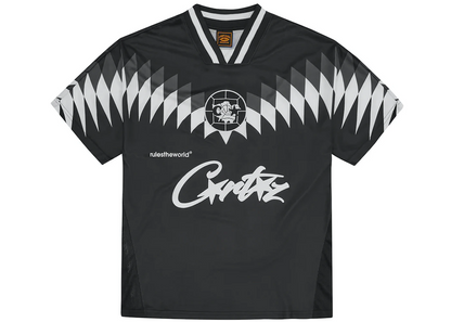 T-shirt à manches courtes Corteiz Club RTW Football Jersey Tee - BLEU