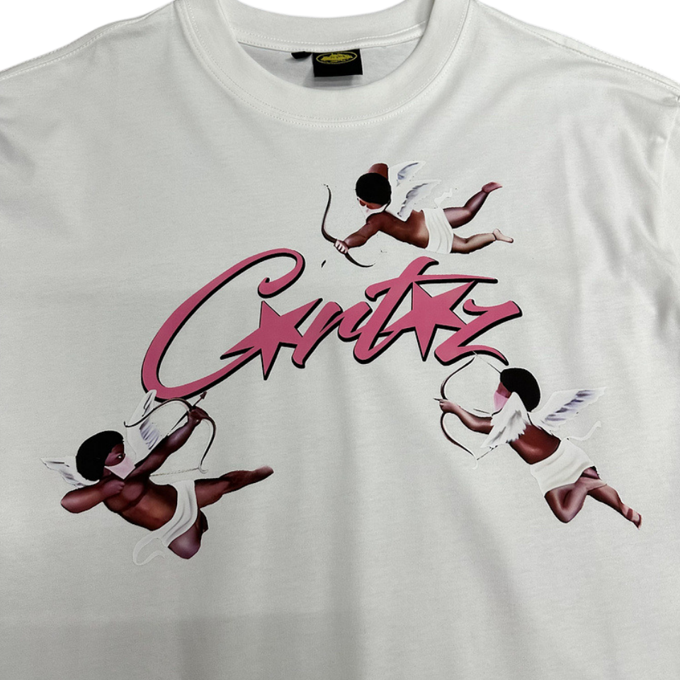 Corteiz Cupid Allstarz Tee T-shirt à manches courtes - BLANC