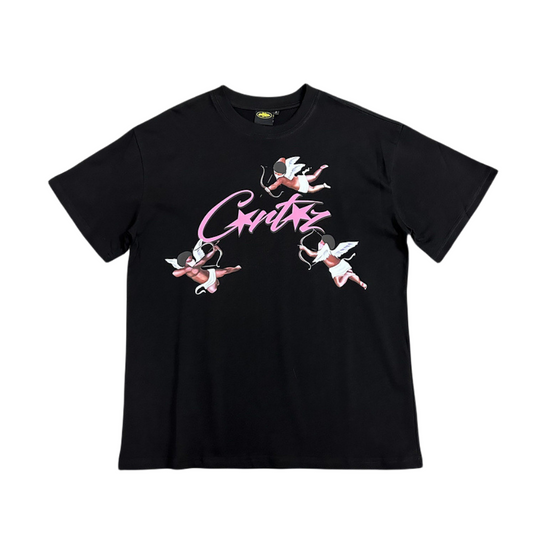 T-shirt à manches courtes Corteiz Cupid Allstarz Tee - NOIR
