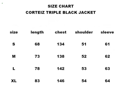 Corteiz Guerillaz Drill Top Streetwear Pullover Windbreaker - Triple Black