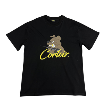 Corteiz K9 Tee Iconic Logo Short Sleeve T-shirt - BROWN