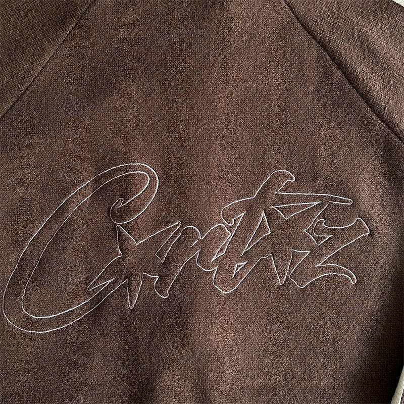 Corteiz Knit Zip Up Fleece Jacket