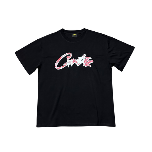 Corteiz Money On My Mind Tee Crtz Short Sleeve Pounds T-shirt - Black - Hipstersbuy