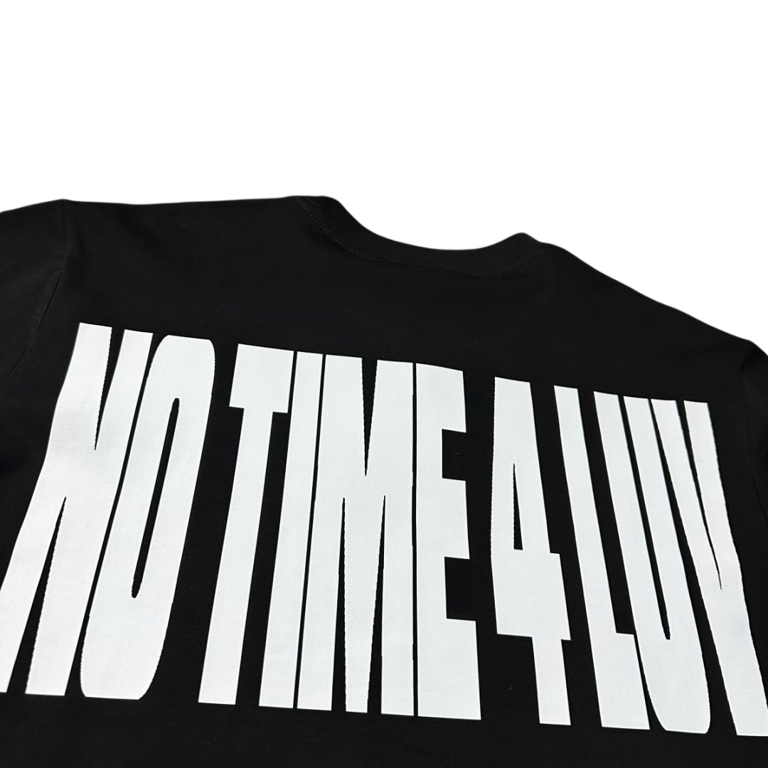 Corteiz No Time 4 Luv Tee Timebomb Short Sleeve T-shirt - BLACK/PINK