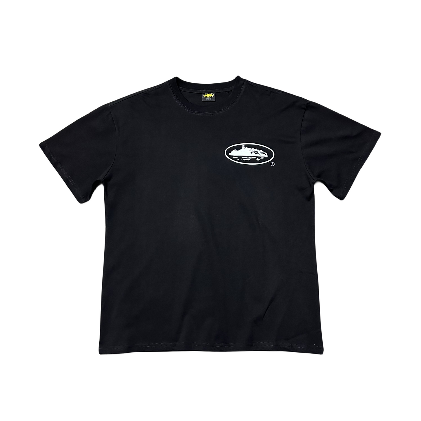 Corteiz OG lsland Tee Crtz Alcatraz Short Sleeve T-shirt - Black - Hipstersbuy