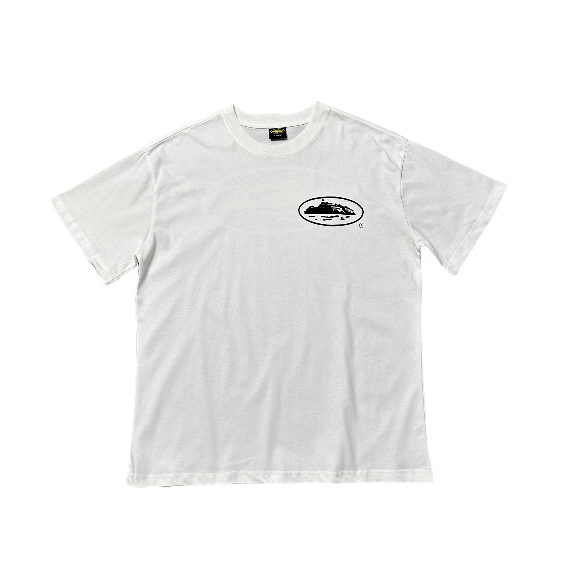 Corteiz OG lsland Tee Crtz Alcatraz Short Sleeve T-shirt - White - Hipstersbuy