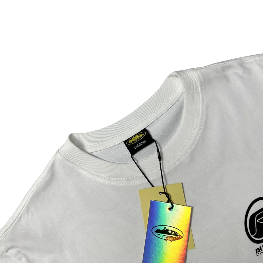 Corteiz RTW 2018 Tee Crtz Short Sleeve T-shirt - White
