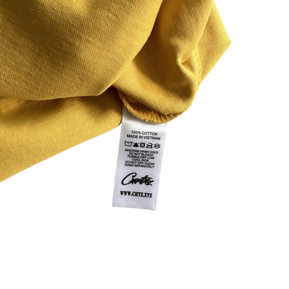 Corteiz Royale Heavyweight Tee RTW Shirts - Yellow（test） - Hipstersbuy