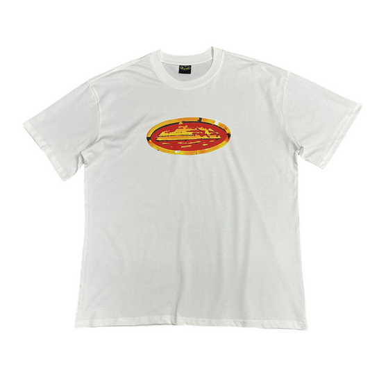 Corteiz Shiny Alcatraz Tee Short sleeve T-shirt - White
