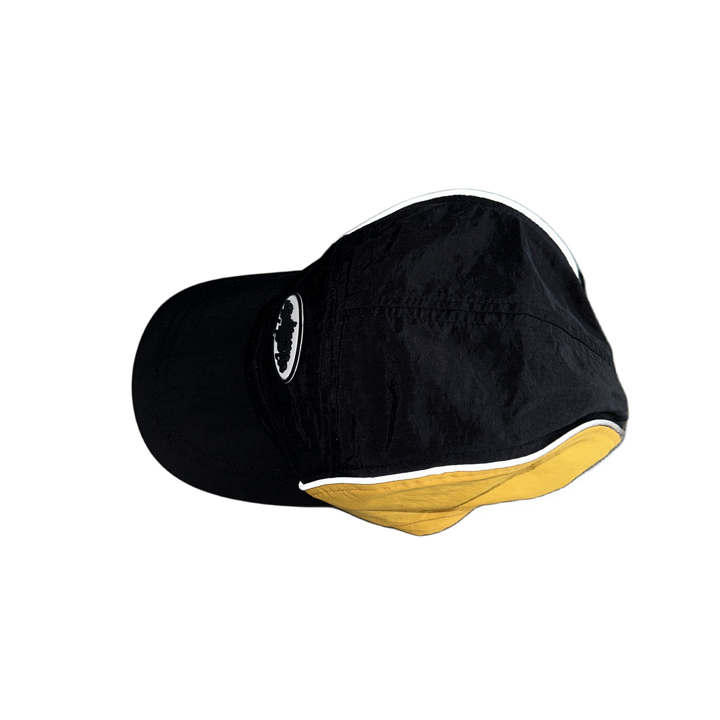 Corteiz Spring Fluorescent Drawstring Hat Cap - BLACK/YELLOW