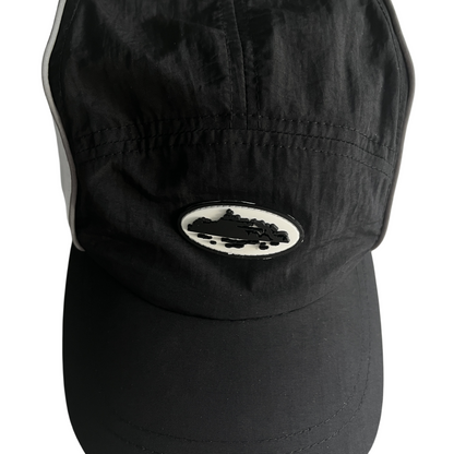 Corteiz Spring Fluorescent Drawstring Hat Cap - BLACK