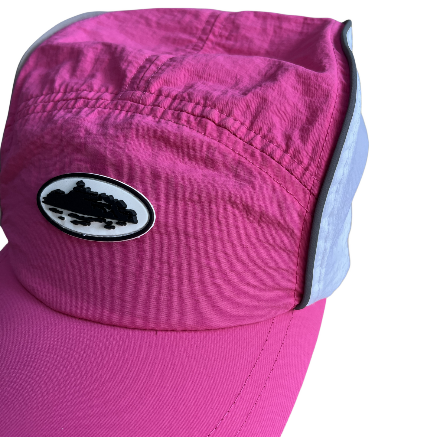 Corteiz Spring Fluorescent Drawstring Hat Cap - Pink
