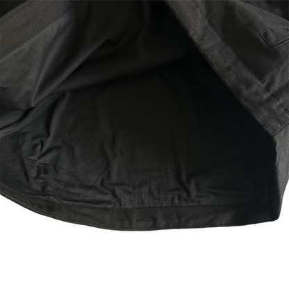 Corteiz Storm Jacket Slant Pocket Military Jacket - Black