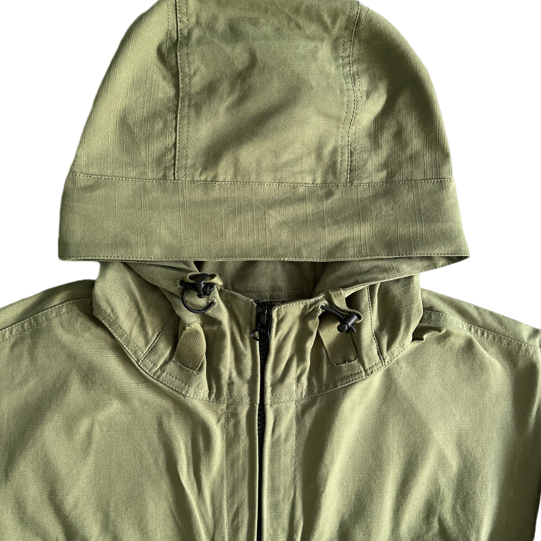 Corteiz Storm Jacket Slant Pocket Military Jacket - Green
